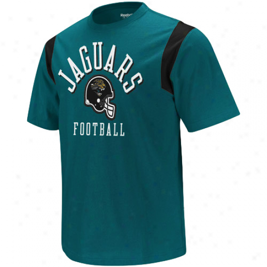 Reebok Jacksonville Jaguars Youth Gridiron Crew T-shirt - Teal