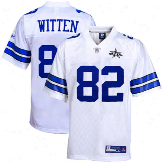 Reebok Jason Witten Dallas Cowboys 50th Anniversary Replica Jersey - White