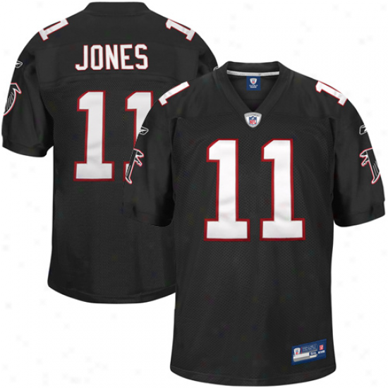 Reebok Julio Jones Atlanta Falcons Authentic Jersey - Black