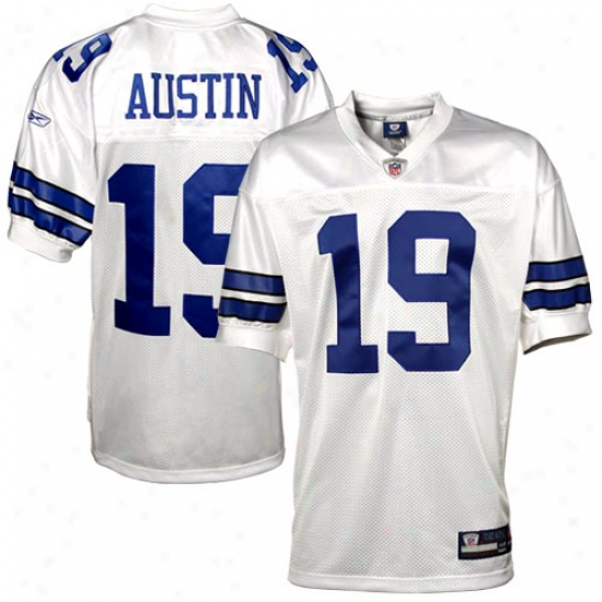 Reebok Miles Austin Dallas Cowboys Authentic Jersey - White