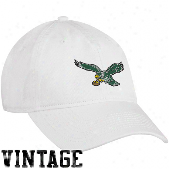 Reebok Philadelphia Eagles Ladies Of a ~ color Old School Adjustable Hat