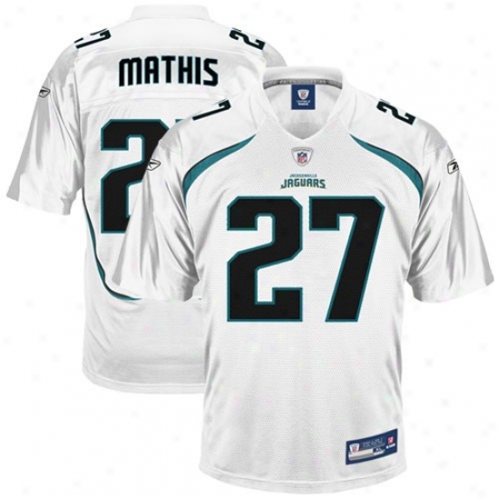 Reebok Rashean Mathis Jackosnville Jaguars Youth Repliva Jersey - White