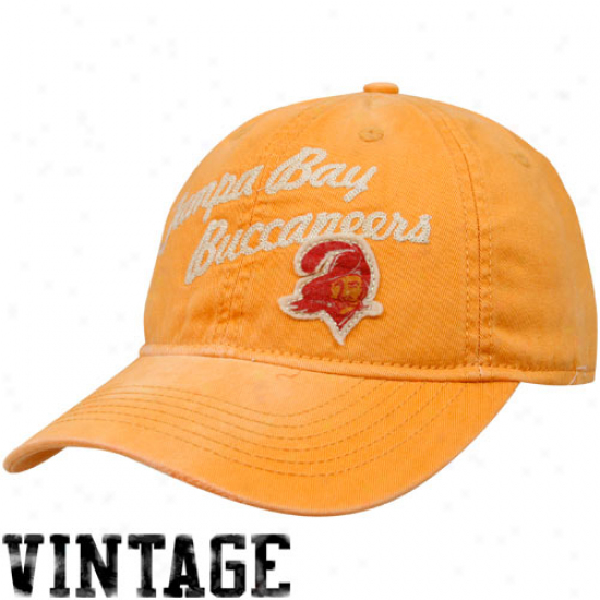 Reebok Tampa Bay Buccaneers Orange Glaze Lifestyle Vintage Adjustable Hat