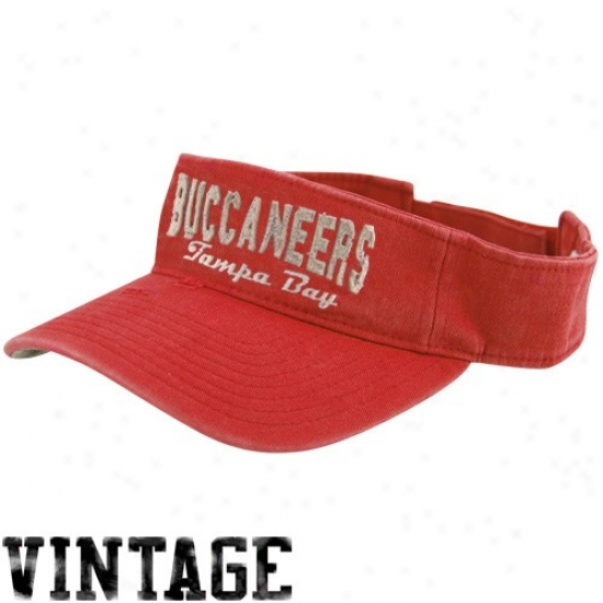 Reebok Tampa Bay Buccaneers Red Gws Visor