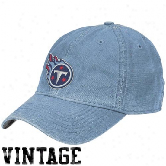 Reebok Tennessee Titans Light Melancholy Arm Flex Vintage Hat