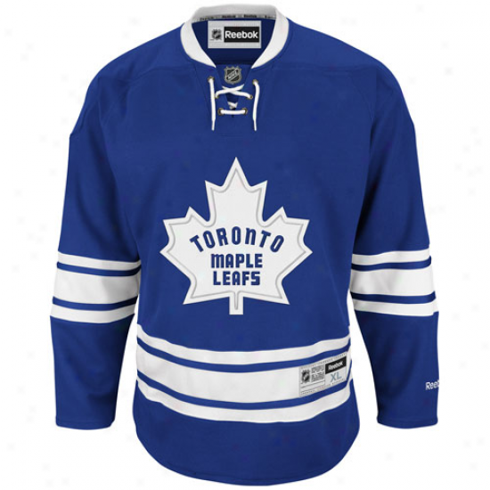 Reebok Toronto Maple Leafs Premier Jersey - Royal Blue