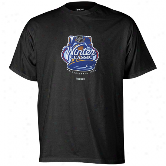 Reebok Youth 2012 Winter Classic T-shirt - Black