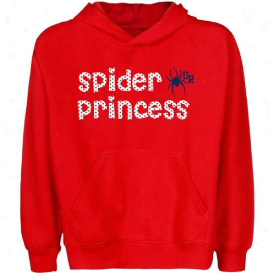 Richmond Spiders Youth Pfincess Pullover Hoodie - Red