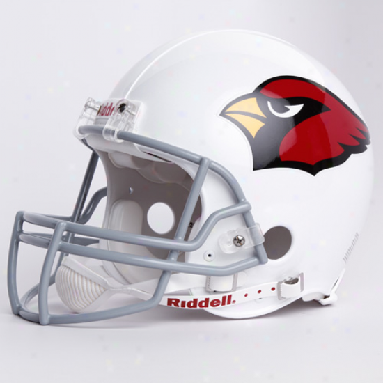 Riddell Arizona Cardinals White Authentic Full-size Helmet