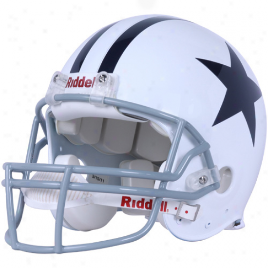 Riddell Dallas Cowboys Trustworthy 1976 Throwback Full-size Helm