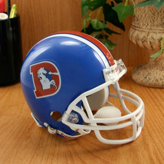 Riddell Denver Broncos 1975-1996 Throwback Replica Mini Helmet