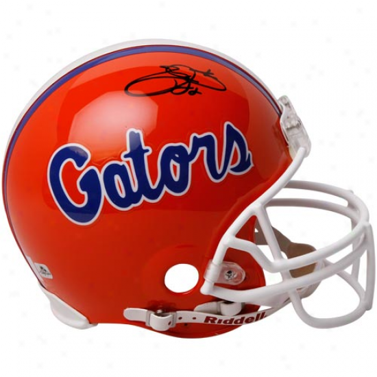 Riddell Florida Gators #22 Emmitt Smith Autographed Authentic Full-size Helmet