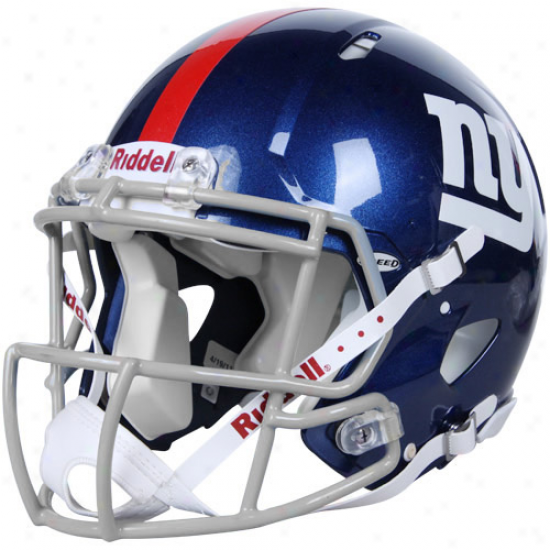 Riddell New York Giants Revolution Speed Full-size Authentic Football Heomet