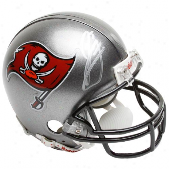 Riddell Tampa Bay Buccaneers #5 Josh Feeeman Autographed Mini Autograph copy Helmet