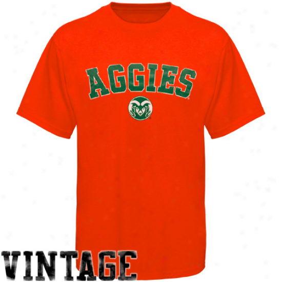 Russell Colorado State Rams Orange Ouut T-shirt - Orange