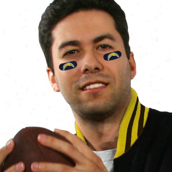 San Diego Chargers Decorative Eye Strips