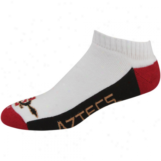 San Diego Condition Aztecs Of a ~ color Color Block Ankle Socks