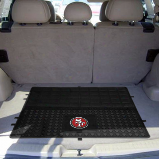 San Francisco 49ers 31'' X 31'' Vinyl Cargo Mat