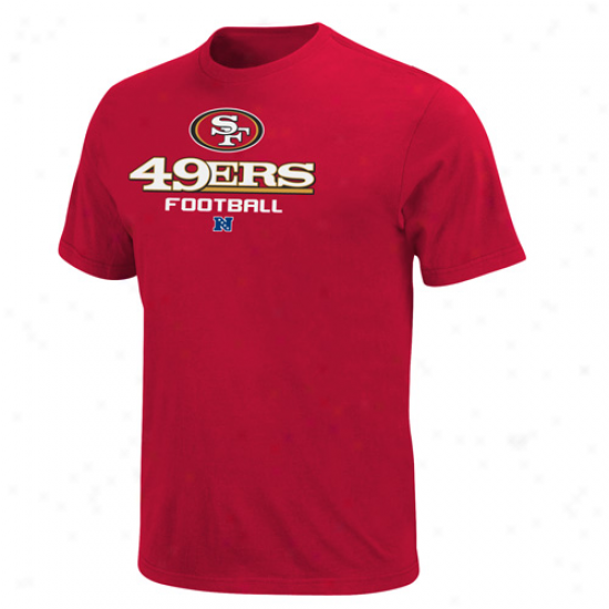 Sam Frzncisco 49ers Critical Victory V Tshirt - Scarlet