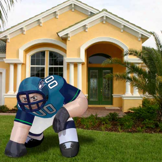 "seattel Seahawks 5' Inflatablr ""bubba"" Player Mascot"