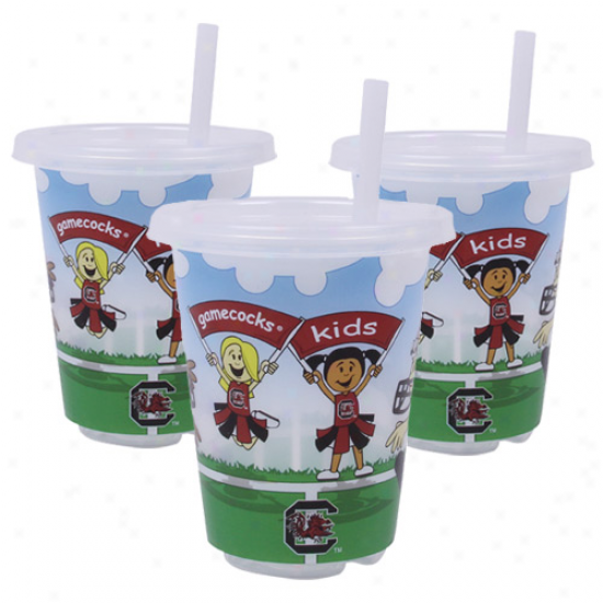 South Carolina Gamecocks 3-pack 10oz. Sip N' Go Plastic Cups