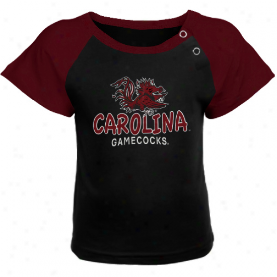 South Carolina Gamecocks Infant Titan T-shirt - Garnet/black