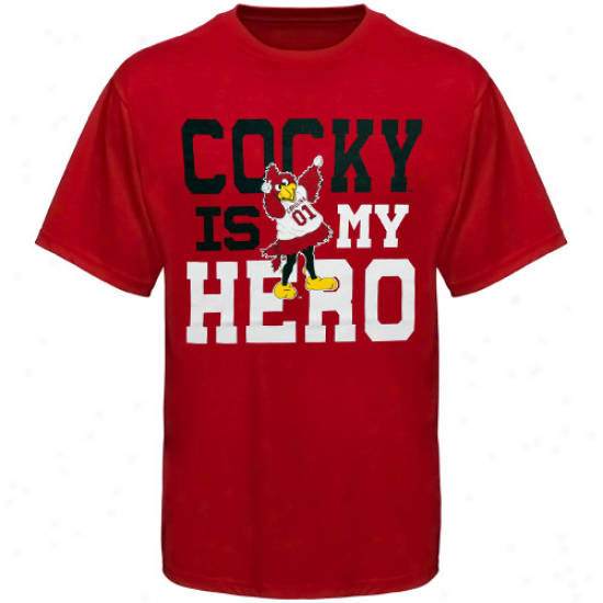 South Carolina Gamecocks Youth Cocky Is My Hero T-shirt - Garnet