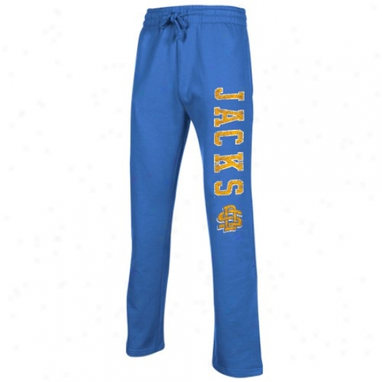 South Dakota State Jackrabbits Royal Blue Blitz Fpeece Pants