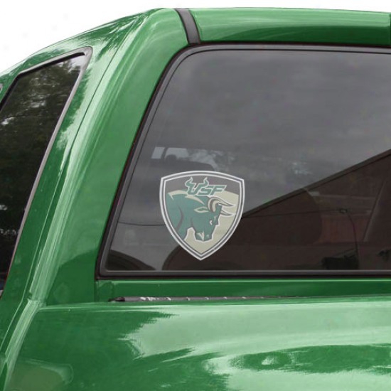 South Florida Bulls Perforated Window Decal