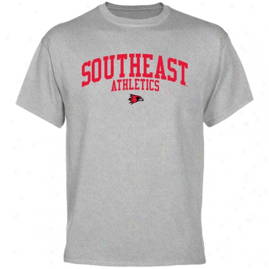 Southeast Missouri State Redhawks Athletic T-shirt - Ash