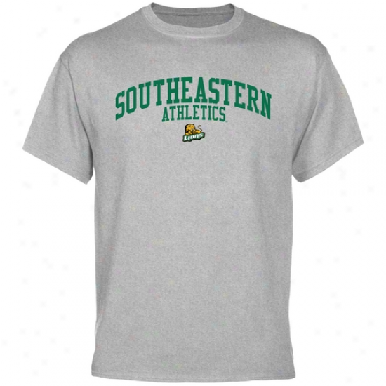 Southeastern Louisiana Lions Athletics T-shirt - Ash