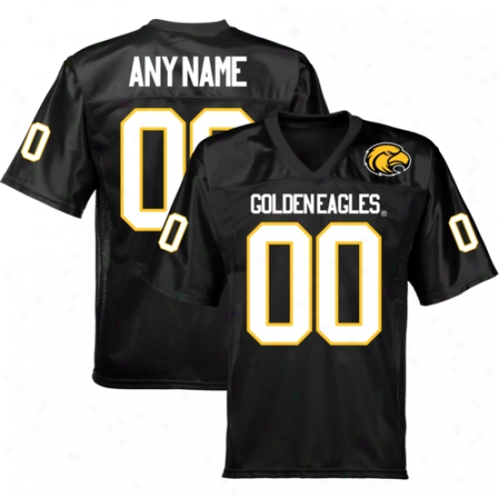 Southern Miss Golden Eagles Personalized Fashion Football Jersey - Black