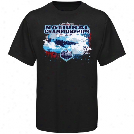 Speedo Usa Swimming Youth Black 2010 National Championships T-shirt