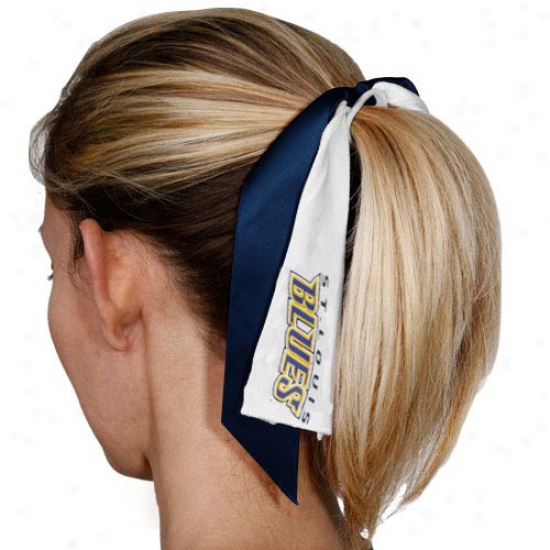 St. Louis Blues Streamer Ponytail Holder