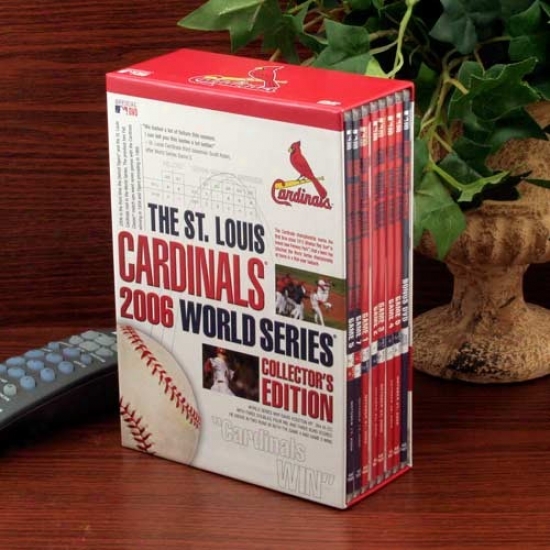 St. Louis Cardinals 2006 World Series Collector's Edition 8-disc Dvd Set