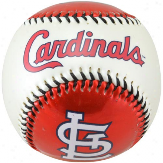 St. Louis Cardinals Metallic Soft Strike Baseball