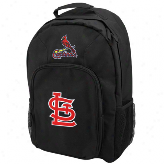 St. Louis Cardinals Y0uth Black Southpaw Backpack