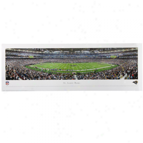 St. Louis Rams 13.5'' X 40'' Panoramic Print