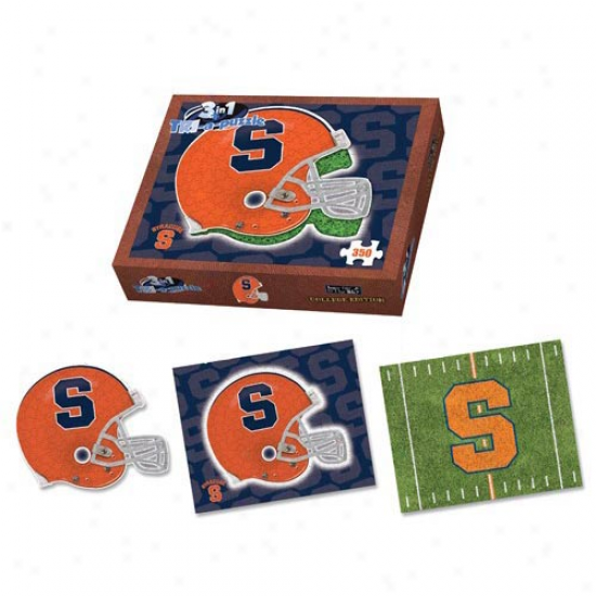 Syracuse Orange 350-piece 3-in-1 Tri-a-puzzle