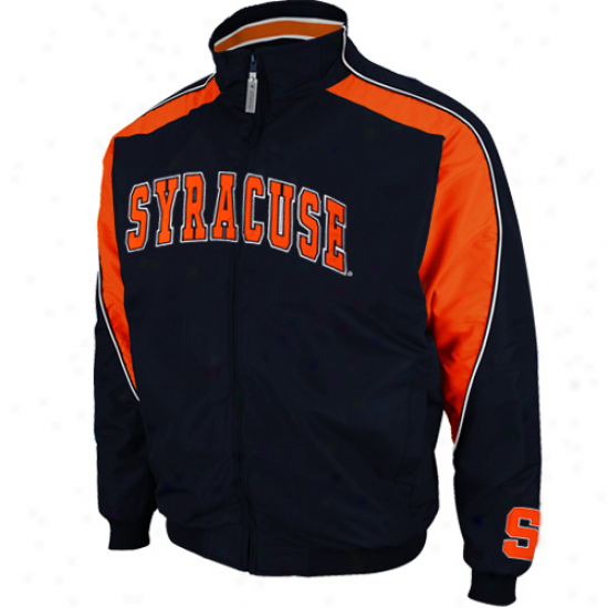 Syracuse Orange Navy Blue Element Full Zip Jacket