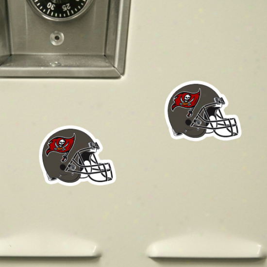 Tampa Bay Buccaneers 6-pack Football Helmet Magnet Sheet