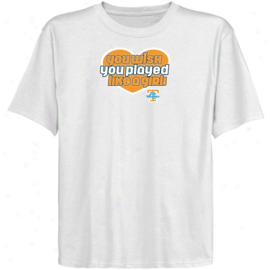 Tennessee Lady Vols Youth Whitee Wish Girl T-shirt