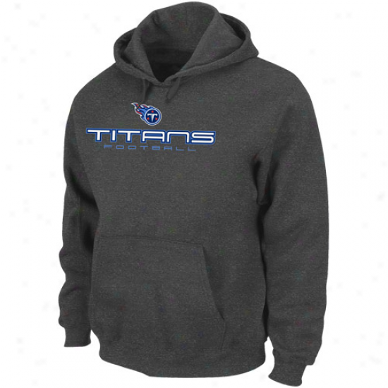 Tennessee Titans Chharcoal 1st & Goal Iv Pullover Hoodie Sweatshirt