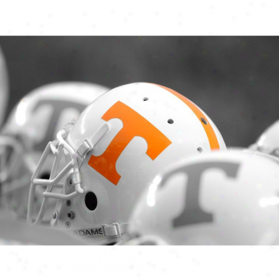 Tennessee Volunteeers 12'' X 9'' Helmets Photographic Print