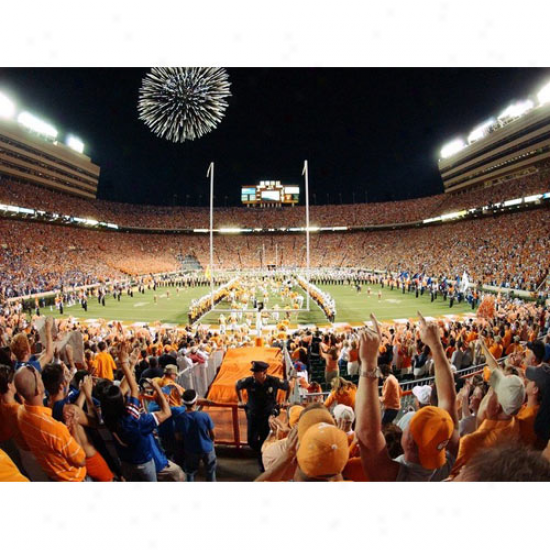 Tennessee Volunteers 18'' X 24'' Unframed Pep Rally Stadium Impression