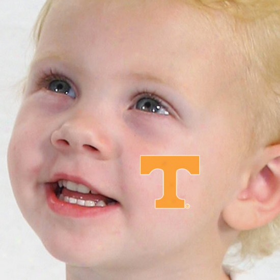 Tennessee Volunteers 4-pack Waterless Temporary Tattoos