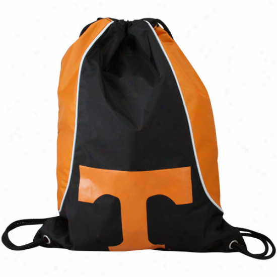 Tennesser Volunteers Black-tennessee Orange Axis Drawstring Backpack