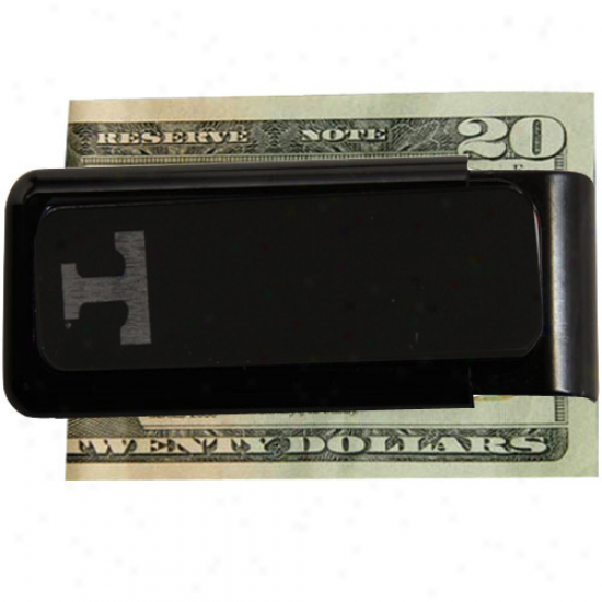 Tennessee Volunteers Black University Etched Money Clip