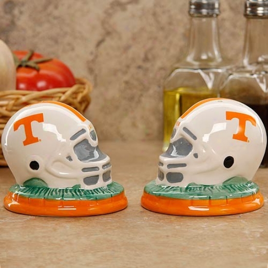 Tennessee Volunteers Ceramic Helm Taste & Pepper Shakers