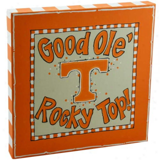 Tennessee Volunteers Logo Canvas